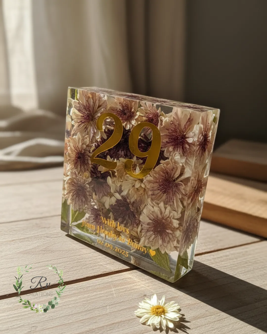 budget preservation (square) - flat flowers